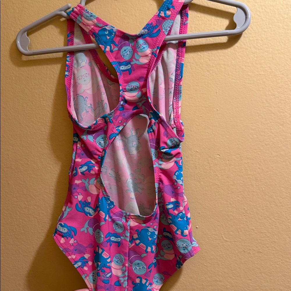 Zoggs Girls Pink Octopus Swim Bottoms - Picture 4 of 5